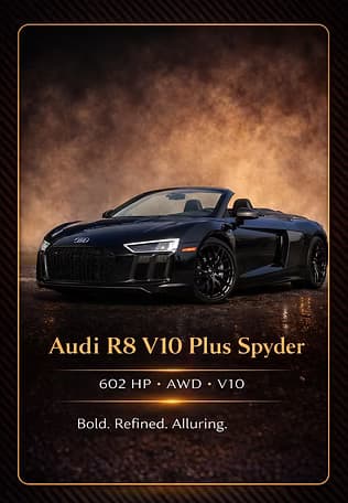 Audi R8 V10 Plus Spyder